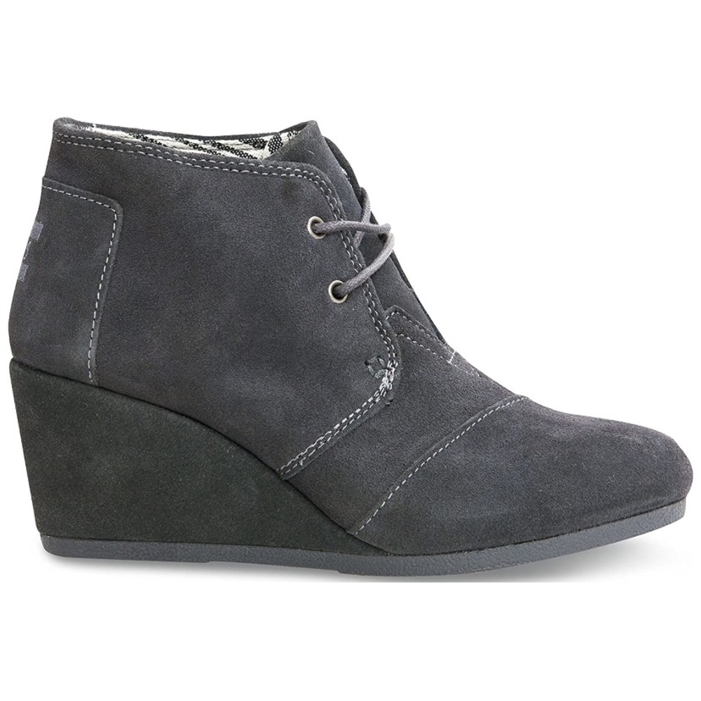 TOMS Desert Wedge Booties